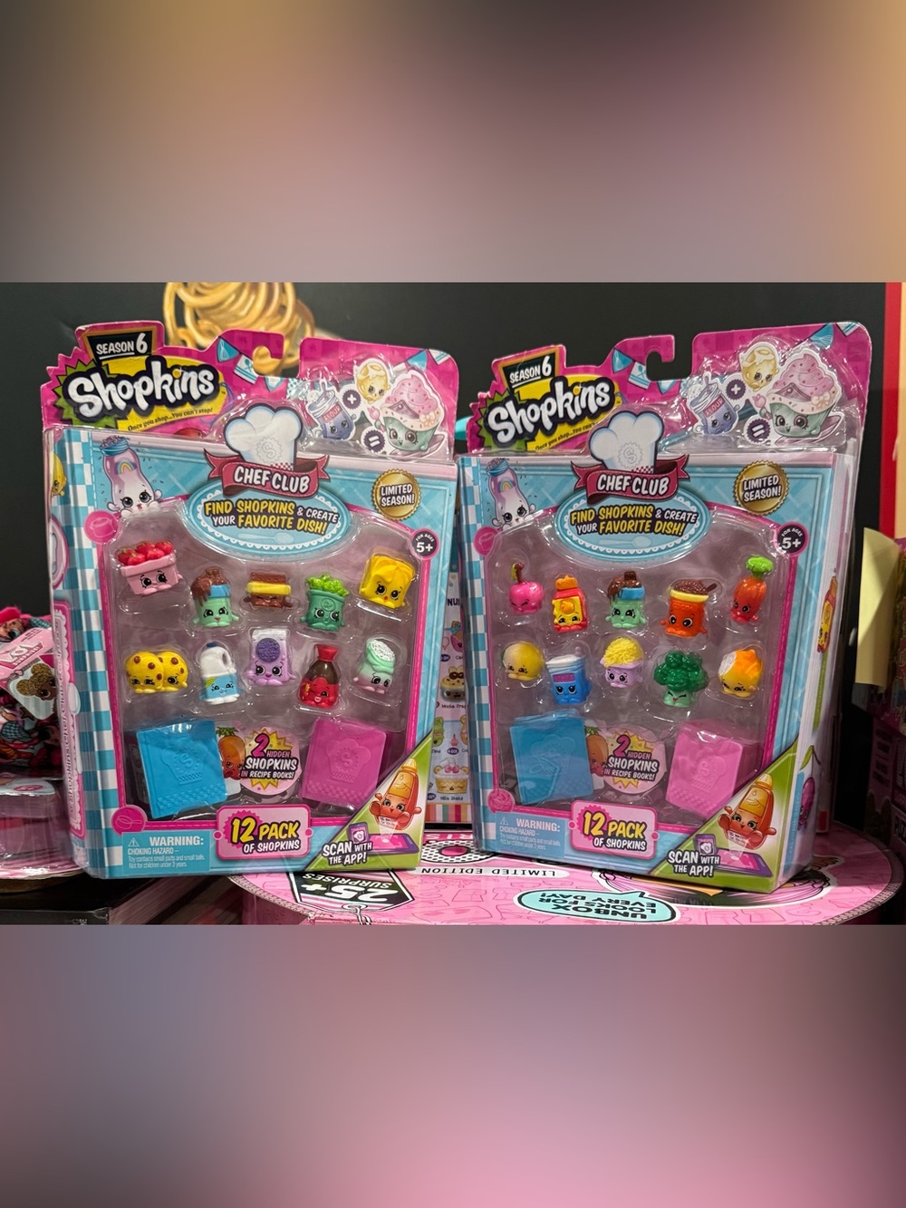 SHOPKINS 2016 BUNDLE NEW NWT NIB ULTRA RARE HTF 2 PACKS OF 12